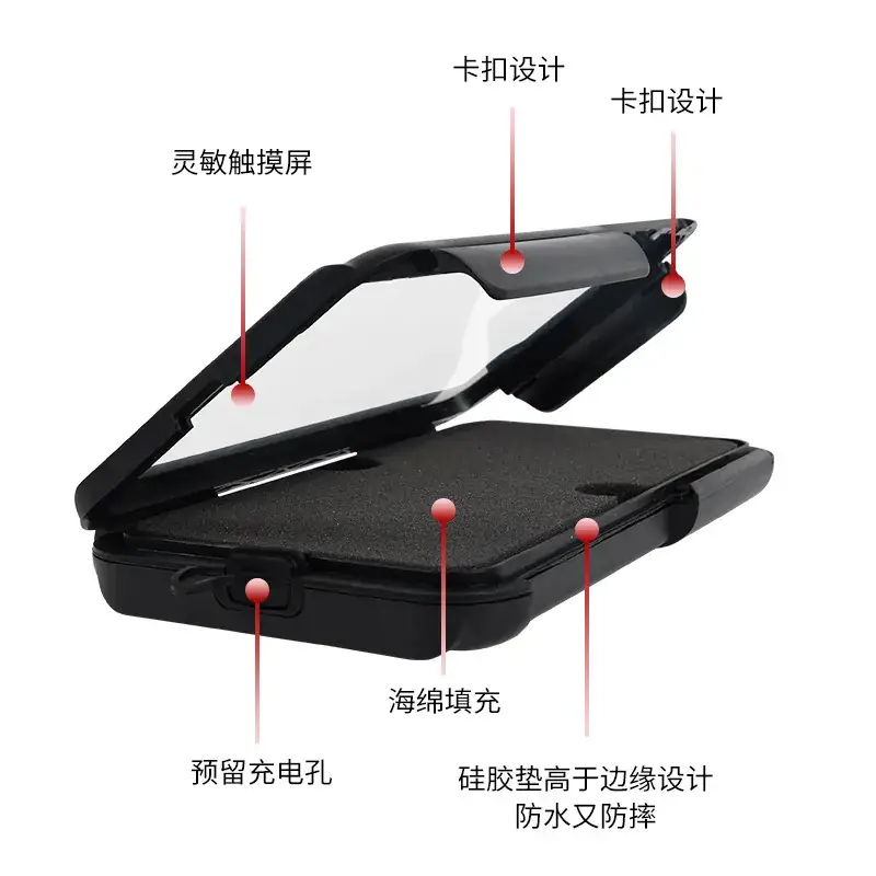 Waterproof Motorcycle Phone Holder with Touch Screen - Image 5
