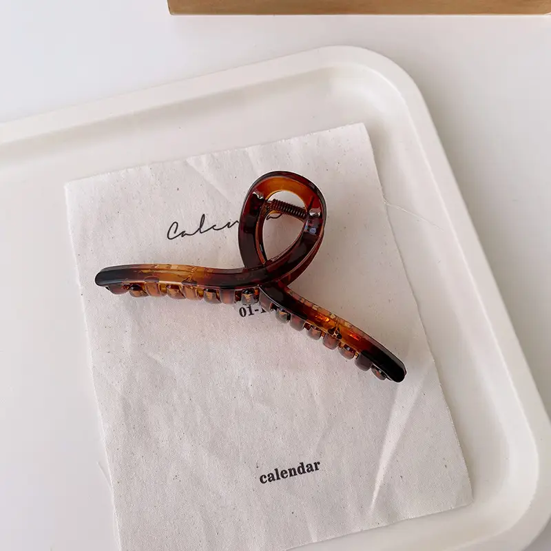 Korean Style Jelly Acrylic Hair Clips for Women - Image 3