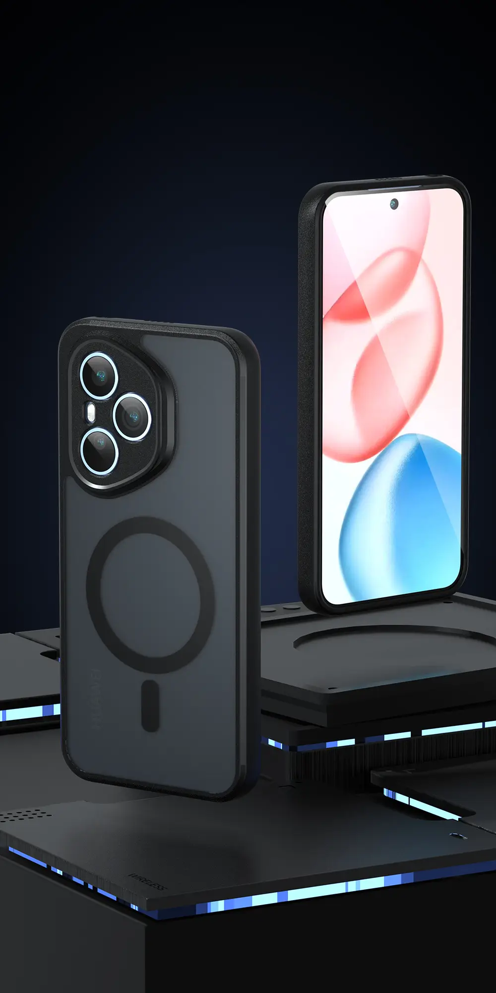 Honor 400 Pro Magnetic Skin-Feel Case Black — feature 10