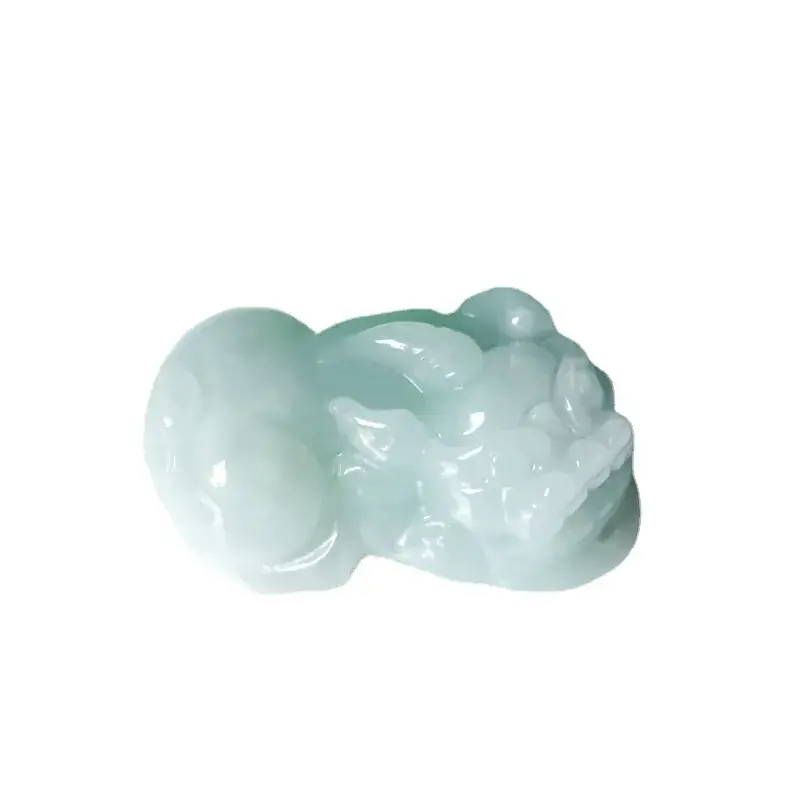 Guan Yu Natural Jade Pendant Pixiu Design - Image 6