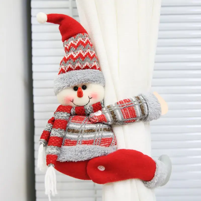 Christmas Cartoon Doll Curtain Decoration Buckle Window Pendant - Image 14