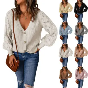 Women Turtleneck Sweater 2024 Winter Brown Long Sleeve — feature 17
