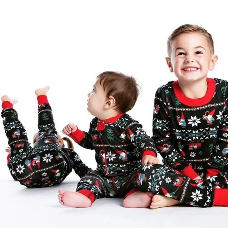 Family Christmas Pajamas Set for Men Women 2019 - Image 4