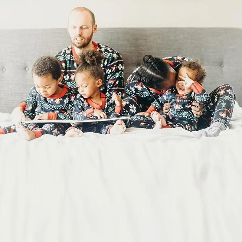 Family Christmas Pajamas Set for Men Women 2019 - Image 6