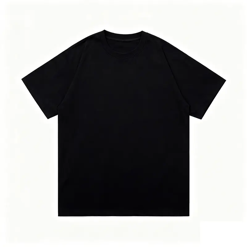 Men's 240g Pure Cotton Drop Shoulder T-Shirt White - Image 2