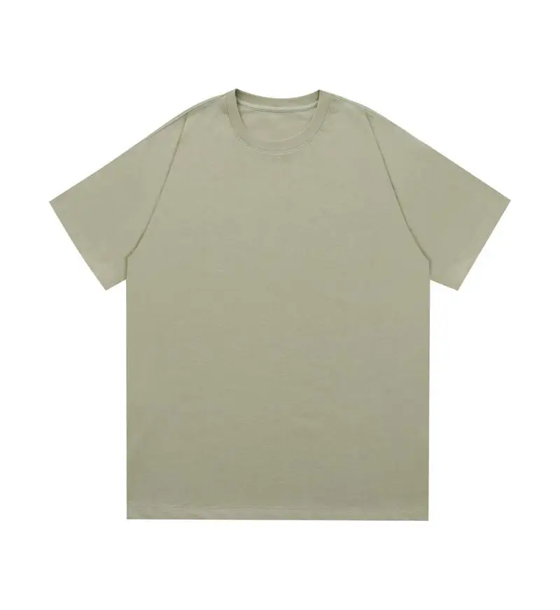 Men's 240g Pure Cotton Drop Shoulder T-Shirt White - Image 8