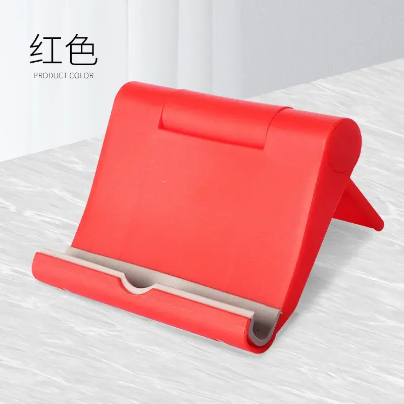 Pink Adjustable Phone Stand for Desk Use - Image 3