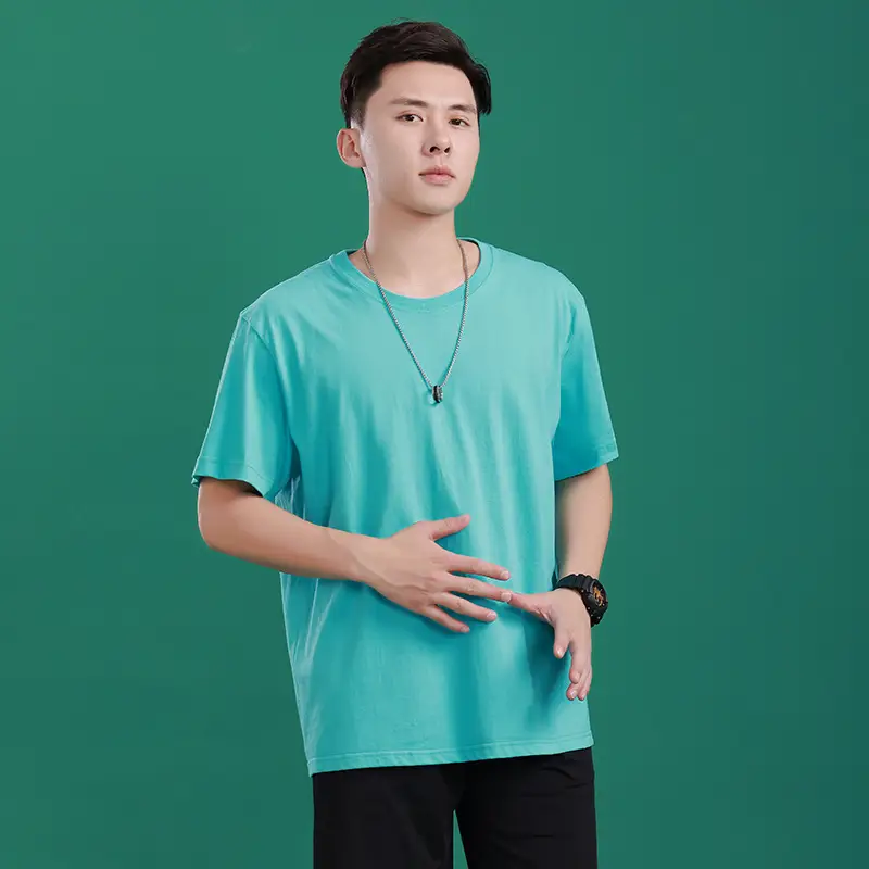 25 Color Round Neck Loose Cotton T-Shirt