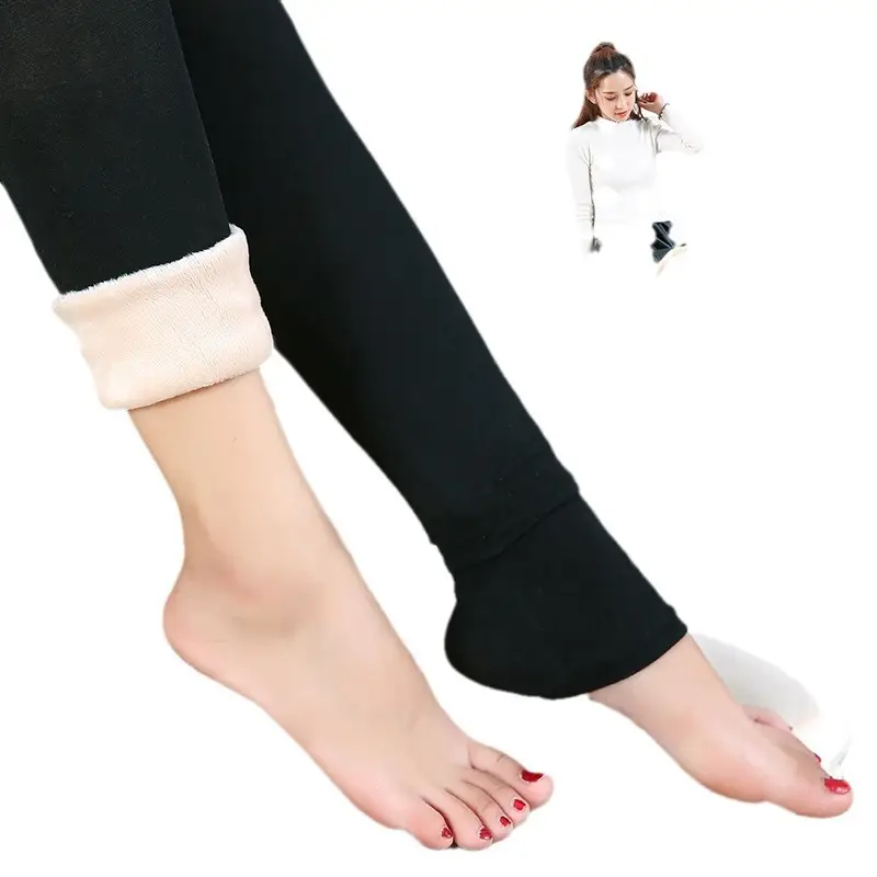 Autumn Velvet Thickened Tall Pantyhose with Anti-Hook Design - Image 6