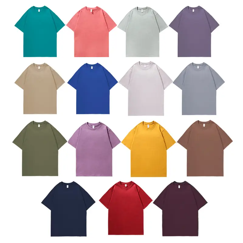 Heavyweight Retro Gray T-Shirt for Men Women - Image 31