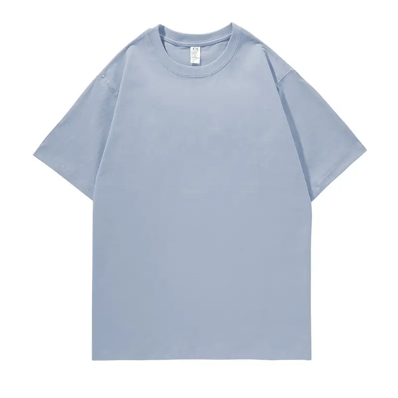 Heavyweight Retro Gray T-Shirt for Men Women - Image 10