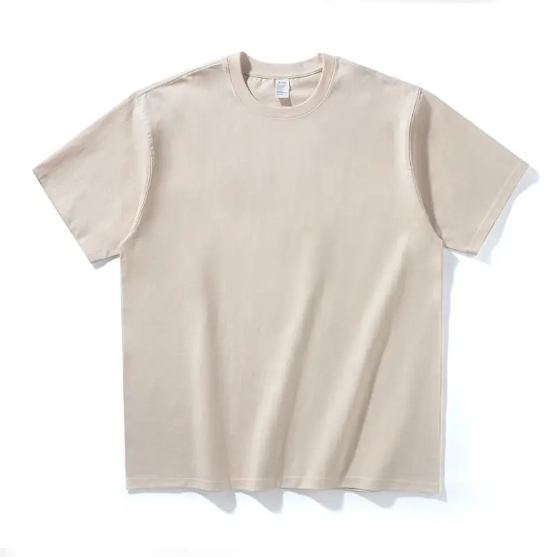 Heavyweight Retro Gray T-Shirt for Men Women - Image 11