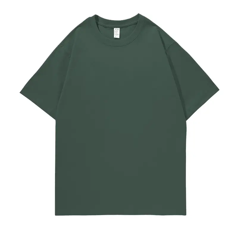 Heavyweight Retro Gray T-Shirt for Men Women - Image 14