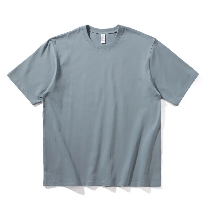 Heavyweight Retro Gray T-Shirt for Men Women - Image 26