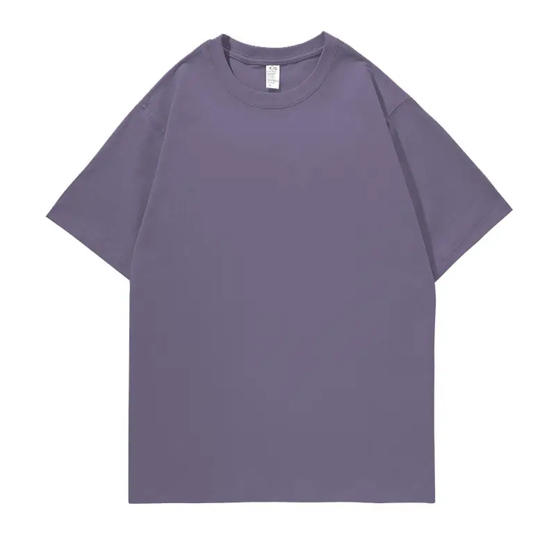 Heavyweight Retro Gray T-Shirt for Men Women - Image 5