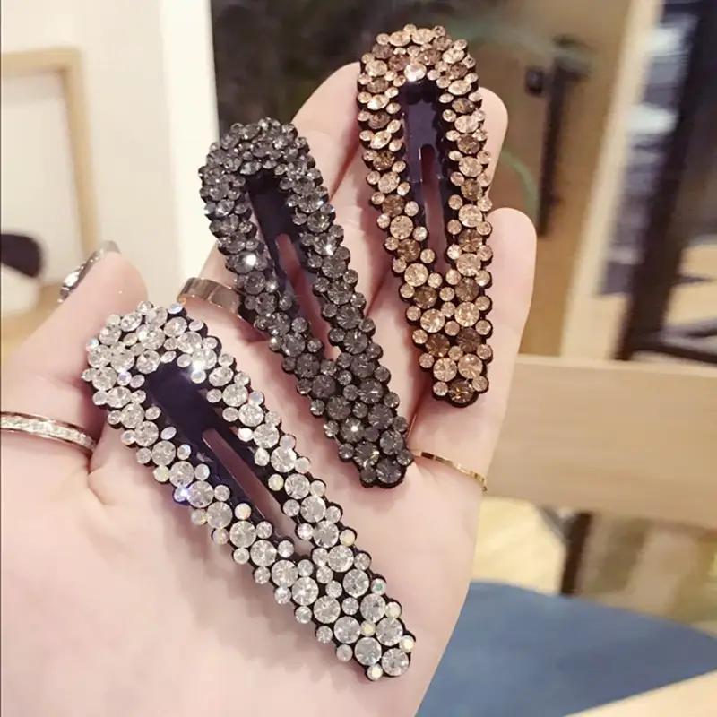 Rhinestone Full Diamond Side Clip for Girls - Image 15