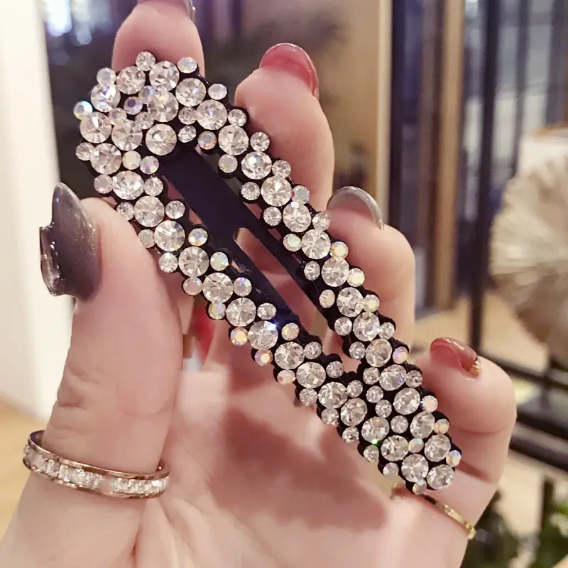 Rhinestone Full Diamond Side Clip for Girls - Image 16
