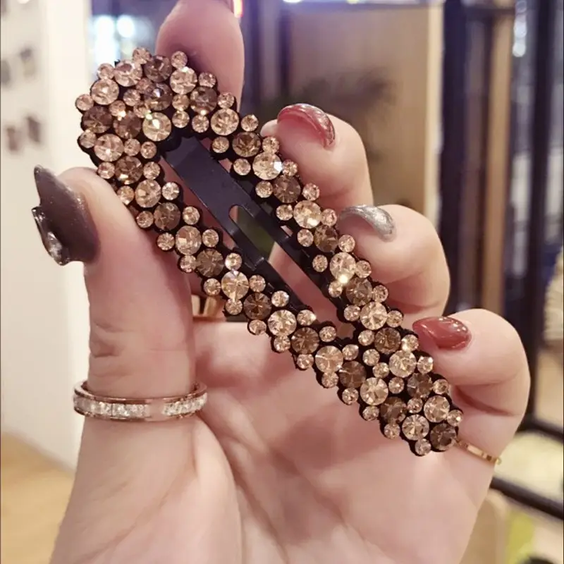 Rhinestone Full Diamond Side Clip for Girls - Image 3