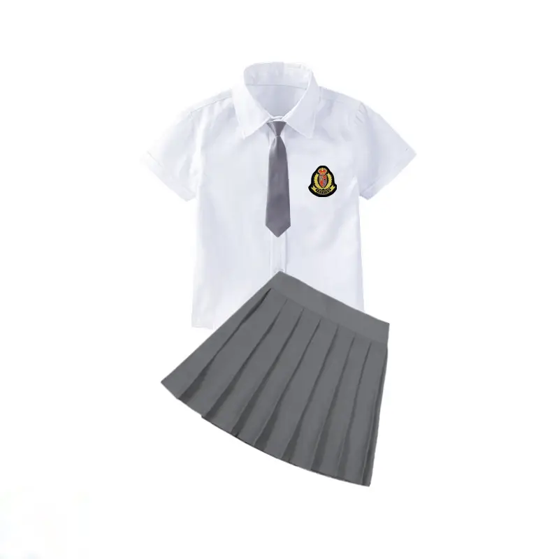 Girls' Black Pleated Skirt School Uniform - Image 2
