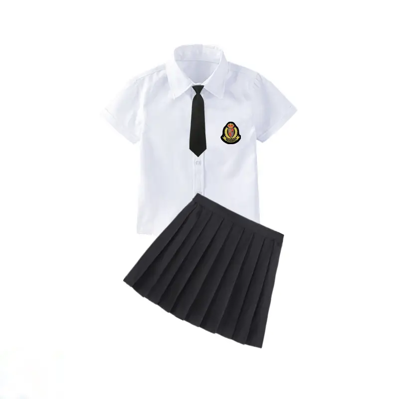Girls' Black Pleated Skirt School Uniform - Image 5