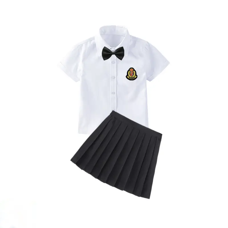 Girls' Black Pleated Skirt School Uniform - Image 6