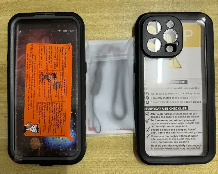 Waterproof Phone Case for iPhone 17 Pro Max Outdoor Use — feature 2
