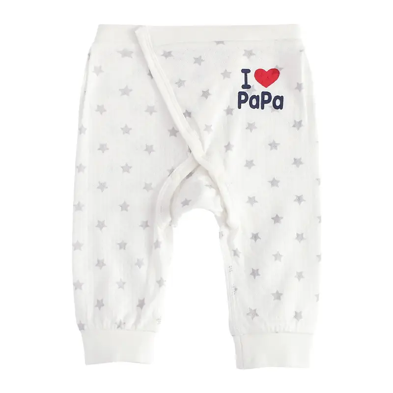 Newborn Baby Pants Velcro Air Cotton Autumn Winter - Image 2