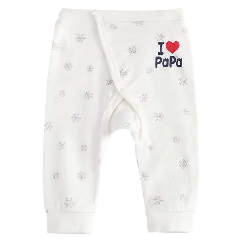 Newborn Baby Pants Velcro Air Cotton Autumn Winter - Image 3