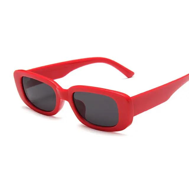 2024 White Square Sunglasses with UV Protection - Image 9