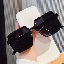 2024 White Square Sunglasses with UV Protection — feature 31