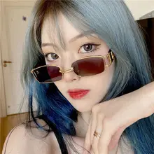 2024 White Square Sunglasses with UV Protection — feature 9
