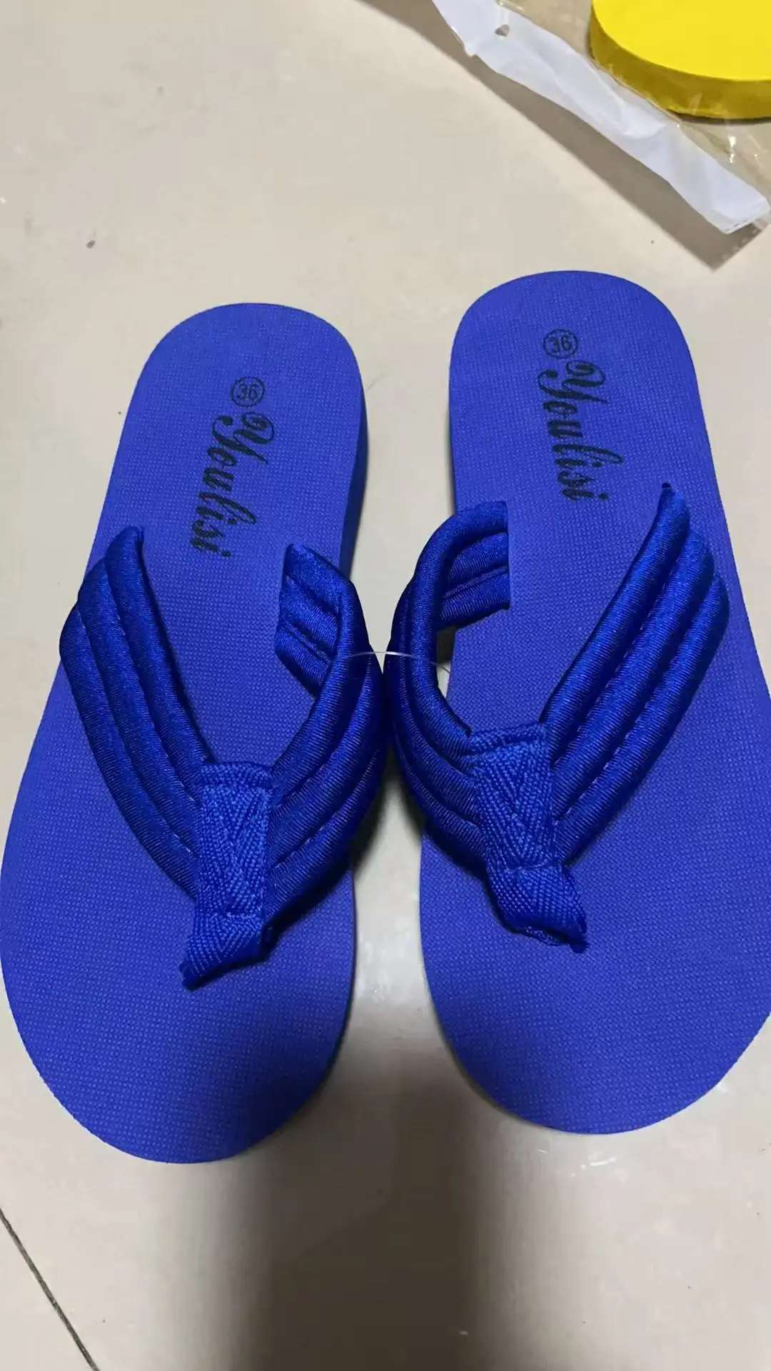 Independent station Amazon foreign trade plus size flip-flops 2024 summer new flat hollow casual sandals tide generation hair - Image 4