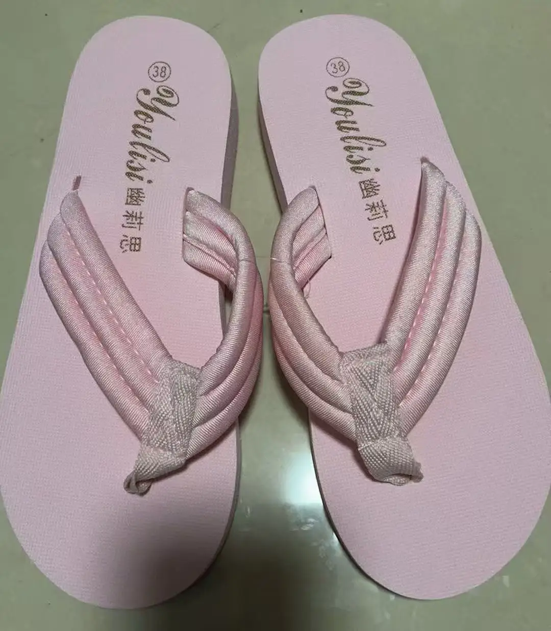 Independent station Amazon foreign trade plus size flip-flops 2024 summer new flat hollow casual sandals tide generation hair - Image 5
