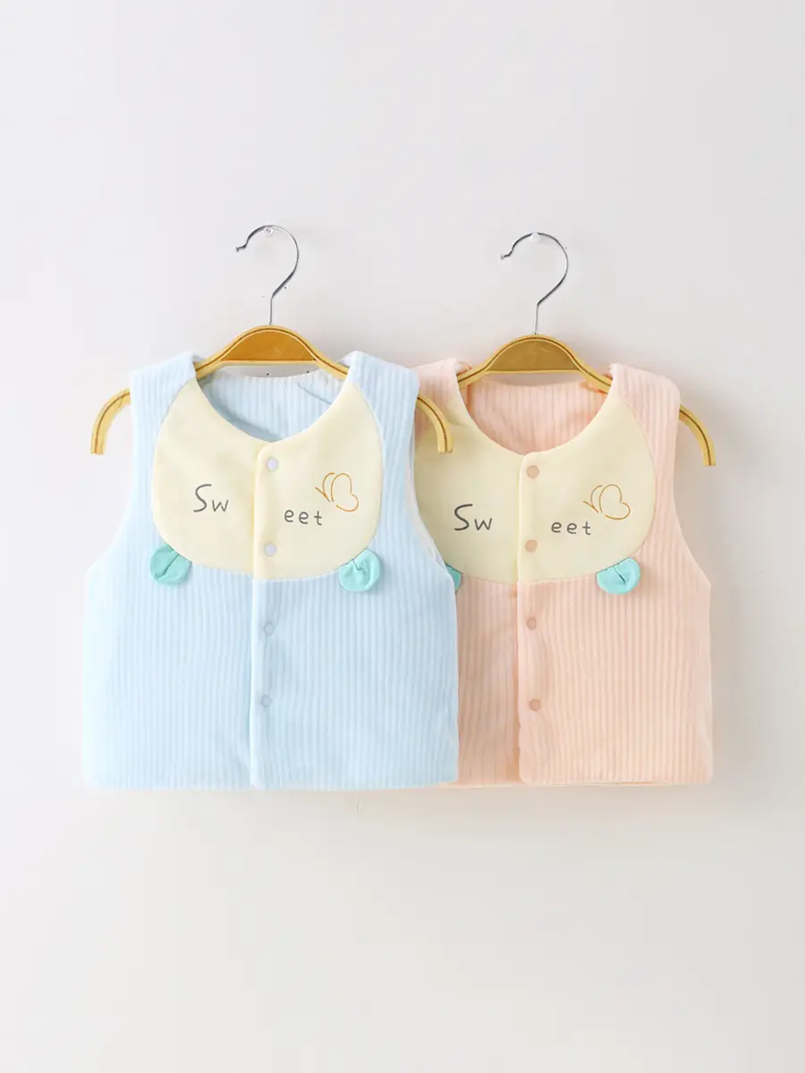 Baby Vest Cotton Newborn Warm Autumn Wear - Image 6