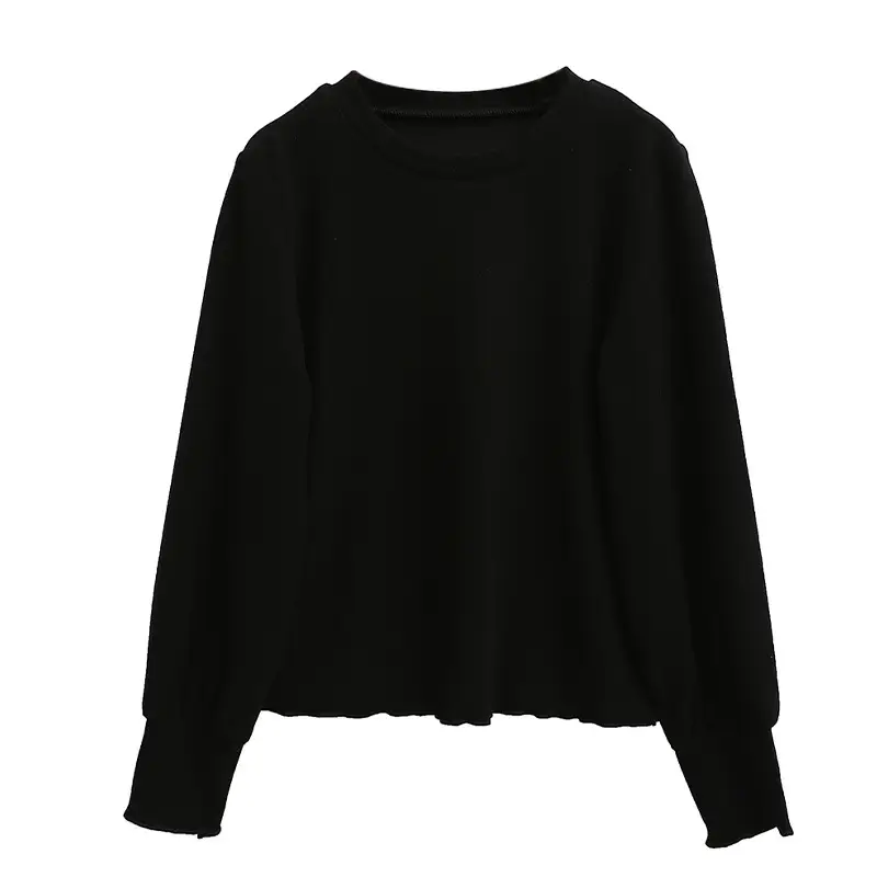 Girls Pure Cotton Wavy Top with Long Sleeve & Cap - Image 9