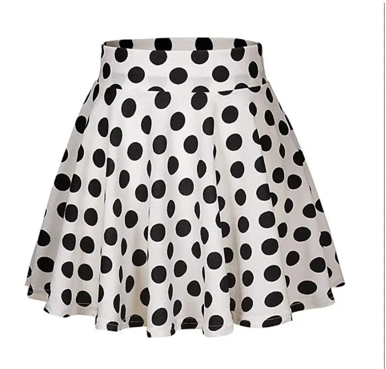 Maroon Flared Elastic Skirt for Women — feature 21