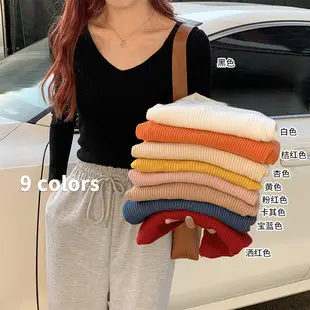 Women Velvet Half Turtleneck Warm T-Shirt — feature 10