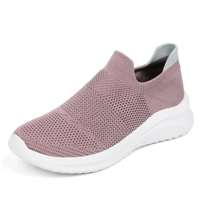 Women's Shoes Autumn New Couple Fly Knit Socks Mesh Shoes Trendy Fashion Casual Sports Shoes Women's Running Shoes