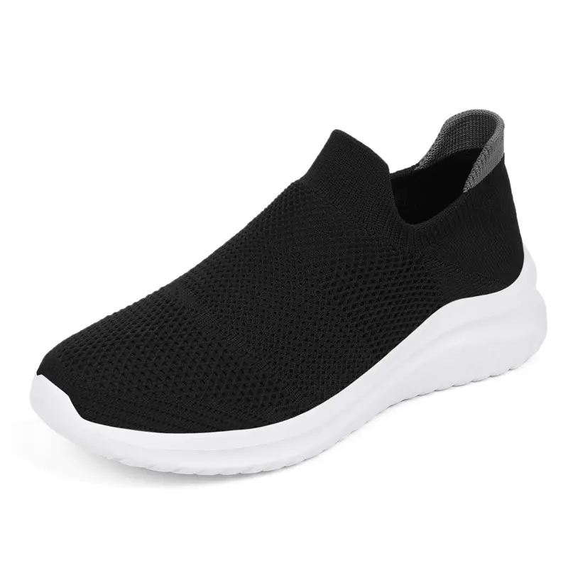 Women's Shoes Autumn New Couple Fly Knit Socks Mesh Shoes Trendy Fashion Casual Sports Shoes Women's Running Shoes