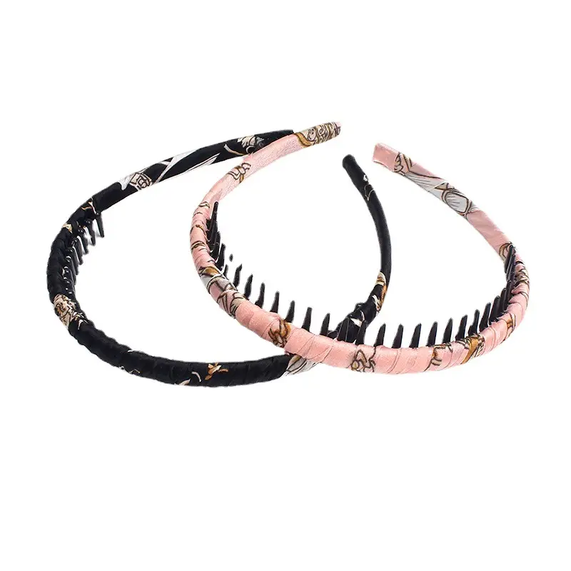 Floral Hairband with Multi-Color Embellishment - Image 12