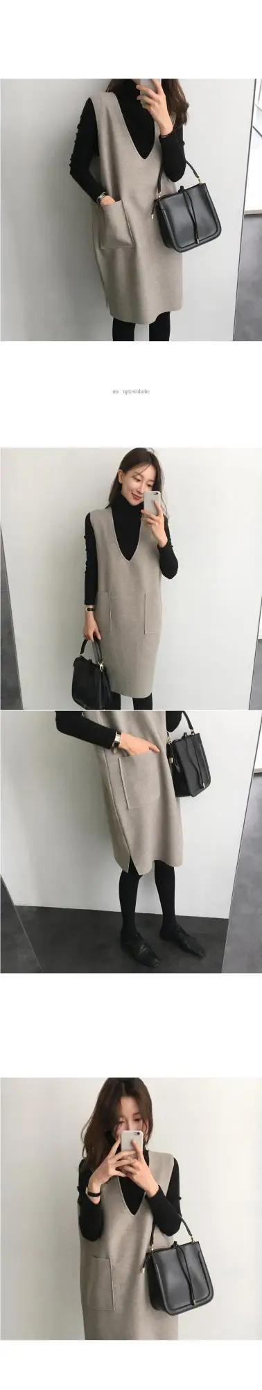Woolen Vest Dress Mid-Length Double-Sided 2026 — feature 6