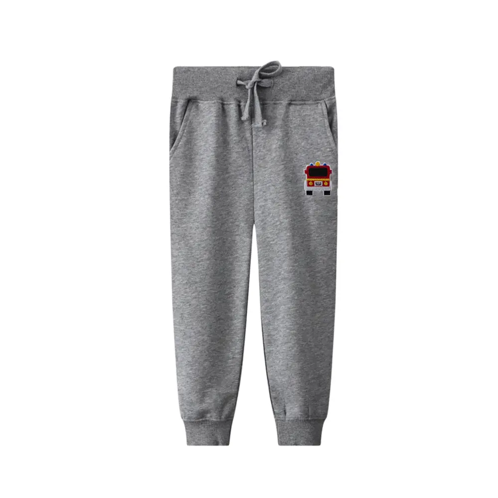 Men Grey Texas Sunflower Sweatpants New Autumn Trousers - Image 12