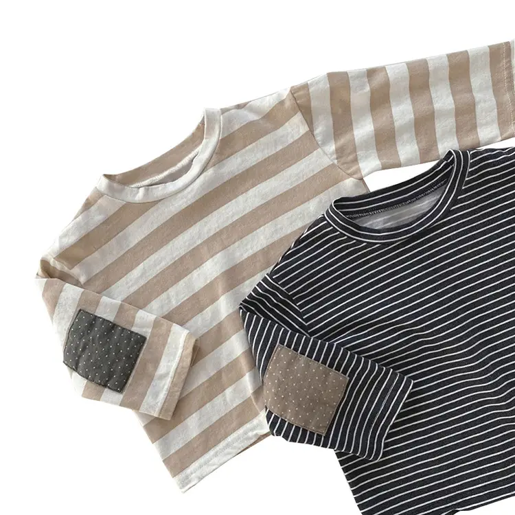 Boys Striped Long Sleeve T-Shirt 2026 Spring - Image 7