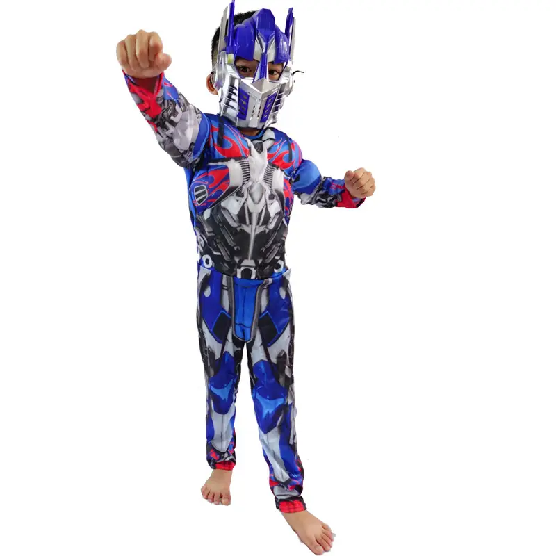 Optimus Prime Kids Cosplay Halloween Costume Deformed - Image 10