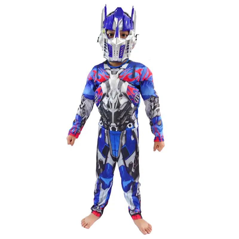 Optimus Prime Kids Cosplay Halloween Costume Deformed — feature 5