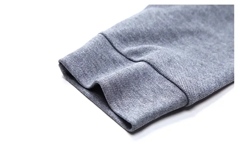 Korean Style Grey Polo Collar T-Shirt for Men — feature 22