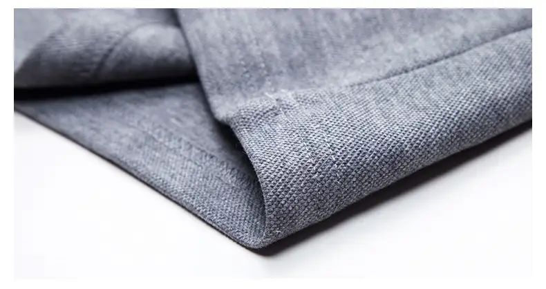 Korean Style Grey Polo Collar T-Shirt for Men — feature 23