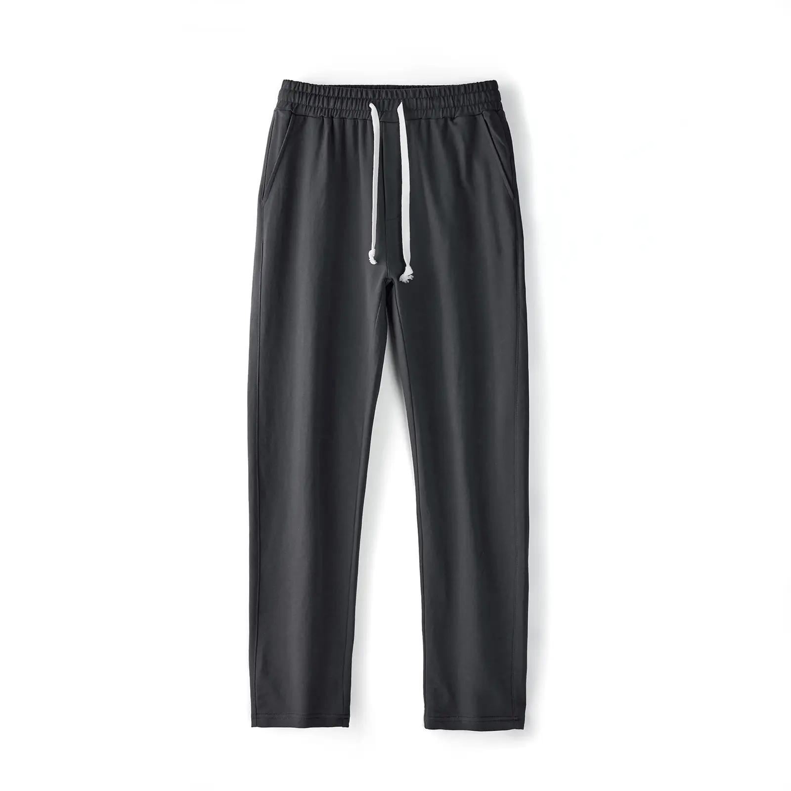 Men's Blue Pure Cotton Casual Trousers European Size