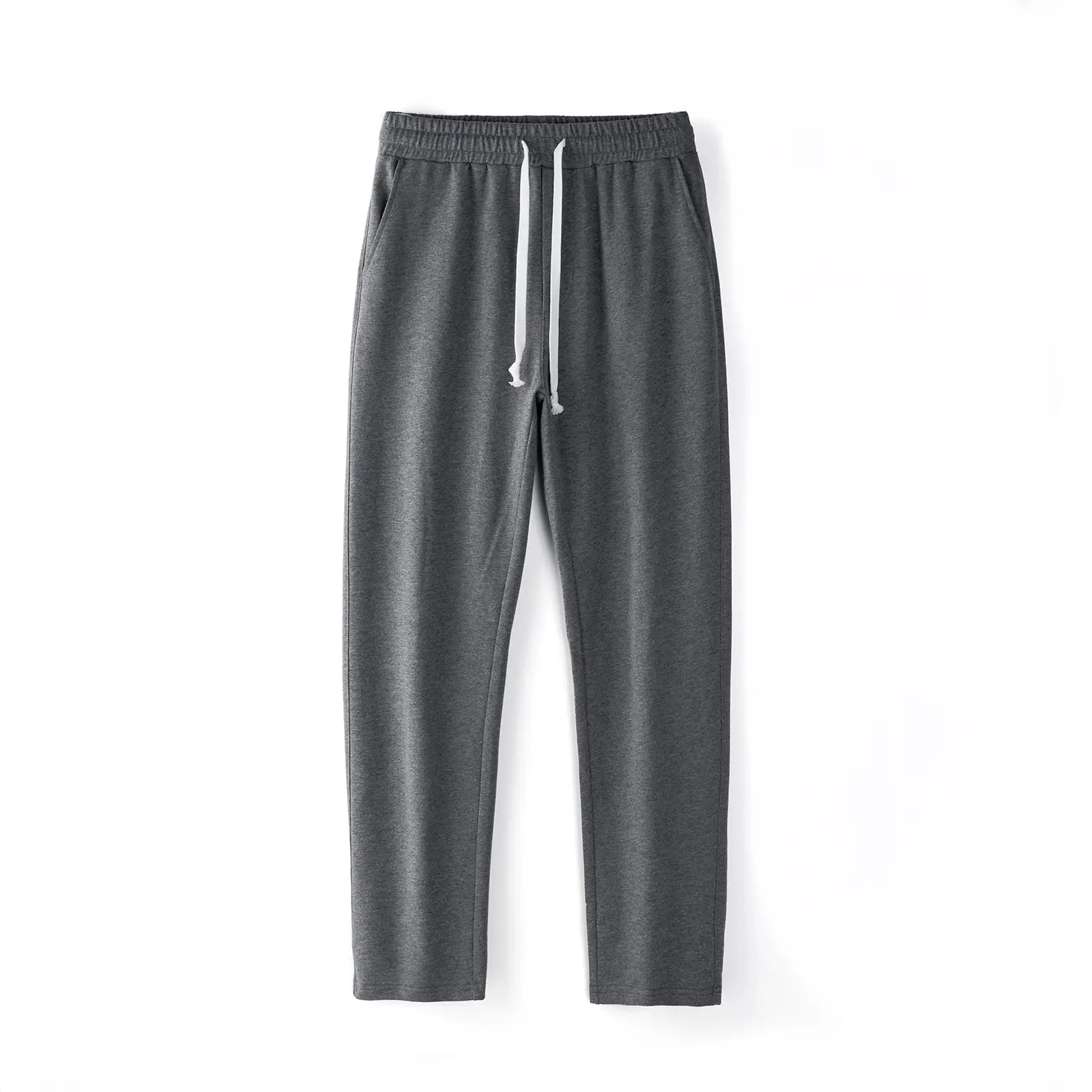Men's Blue Pure Cotton Casual Trousers European Size