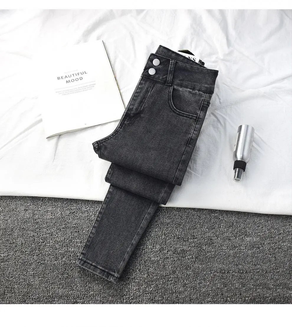 Women High Waist Slim Fit Jeans 2021 — feature 10